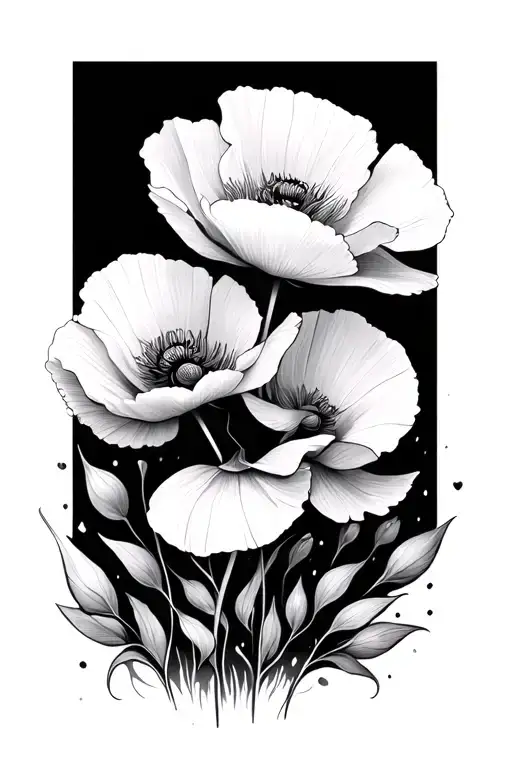 Poppies Blooming Flowers