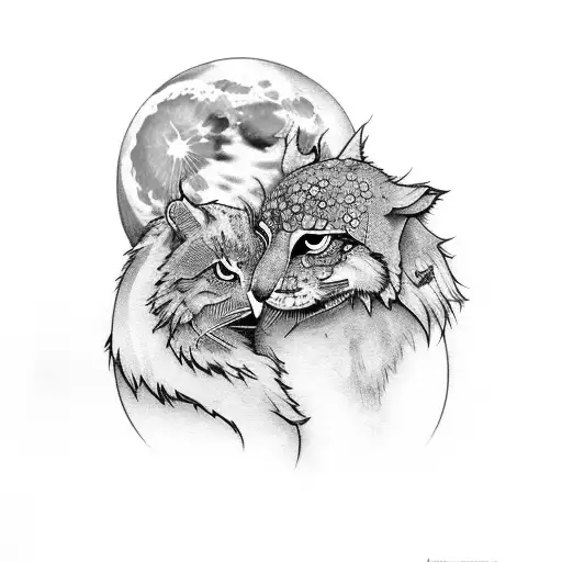 Moon With Riley And Sebastian