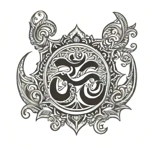 Hindu Aum Symbol