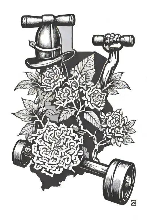 California And Crossfit Exercise Symbolizing Life