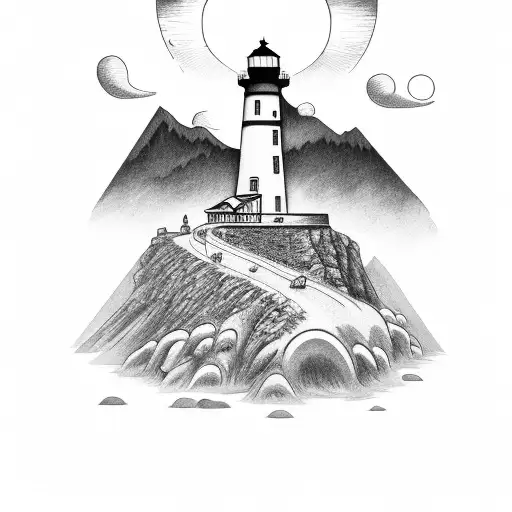 Lighthouse In The Mountains