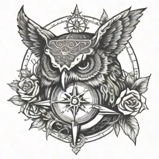 Compass Skull Owl