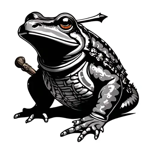 Traditonal Samurai Frog
