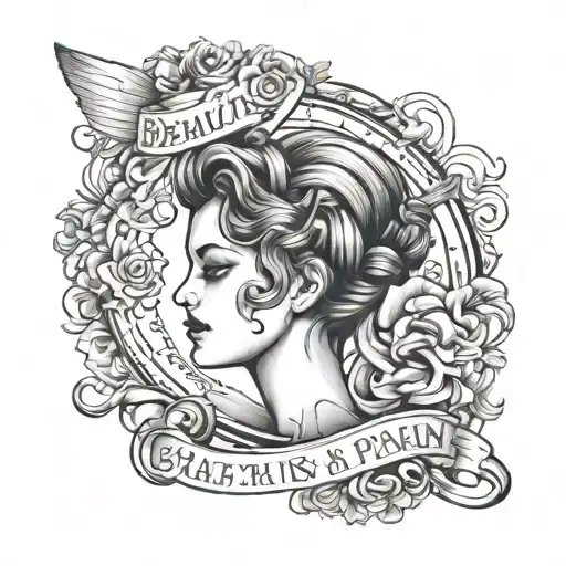 Beauty Is Pain Quote