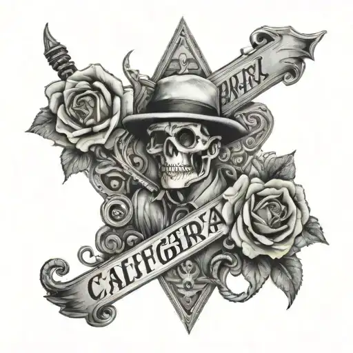 Gangster California Backpiece