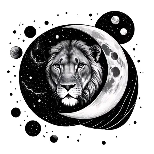 Line Leo Moon Phases