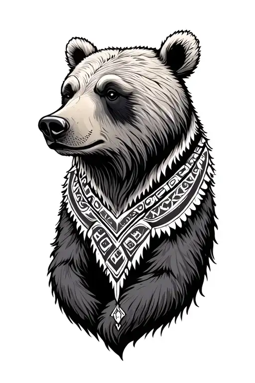 Nordic Bear Surrounded