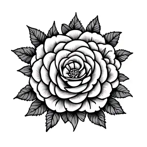 Mandala And Roses Dark For Cover