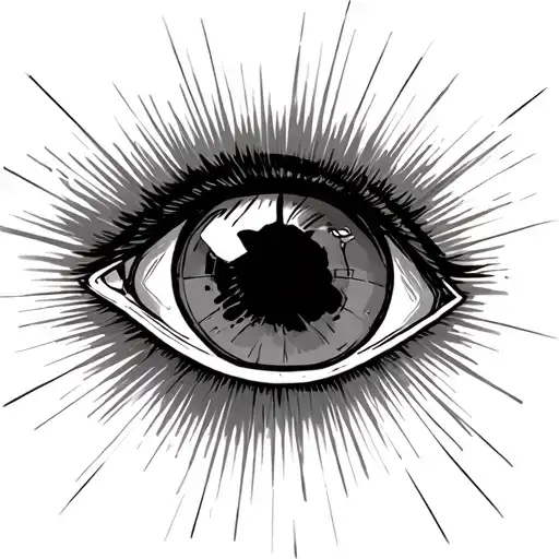 Comic Little Young Brown Eyes Fly Superpower