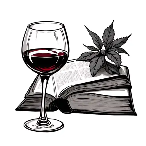 Book And Wine