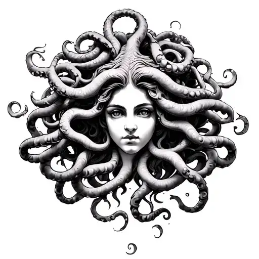 Sicilian Medusa Intertwined Within