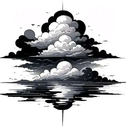Clouds Or Water