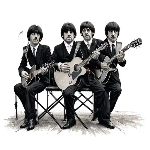 The Beatles And Mogen David Star