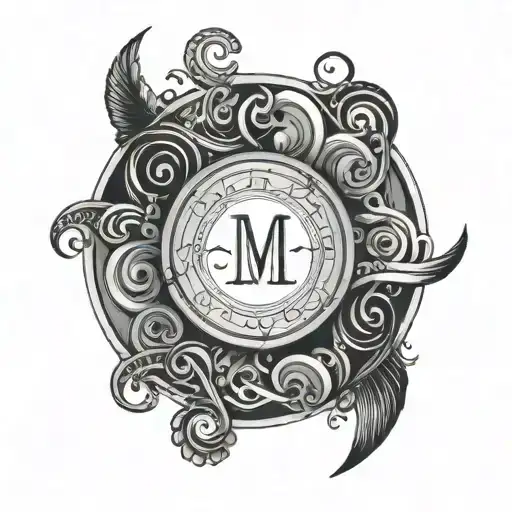 Circle With Names Written