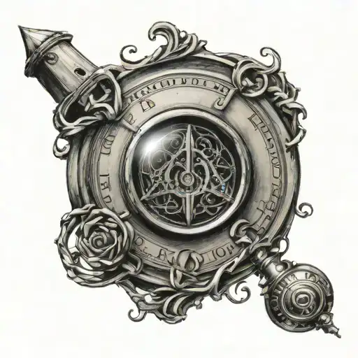 Time Turner - Gothic Harry Potter