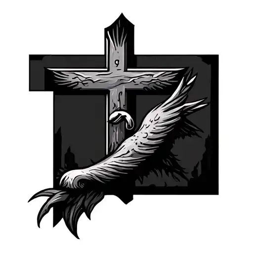 Simple Christian Tattoo Design Inspired