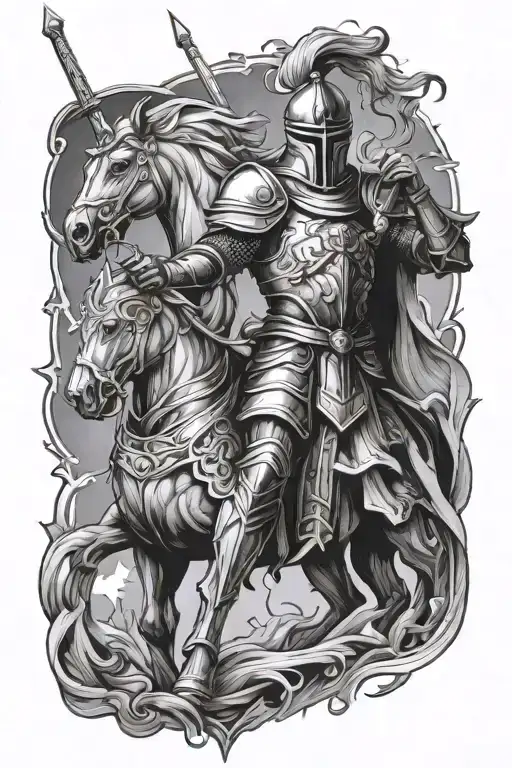 Knight Of The Zodiac Sign