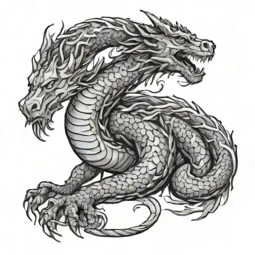 Tsar Alexander Dragon Van Gogh Style Sleeve Russian