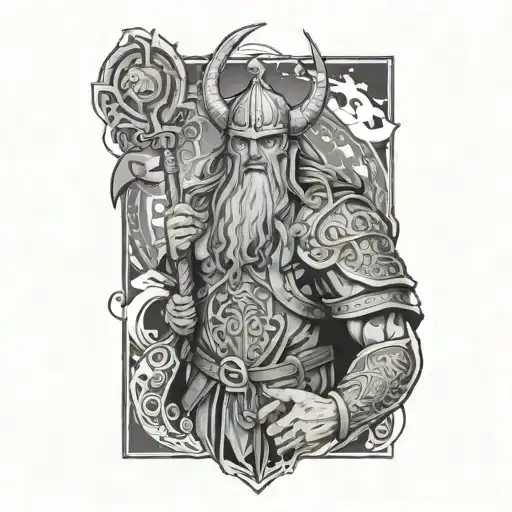 Coverup Norse Mythology God One