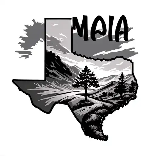 Idaho And Texas Combined