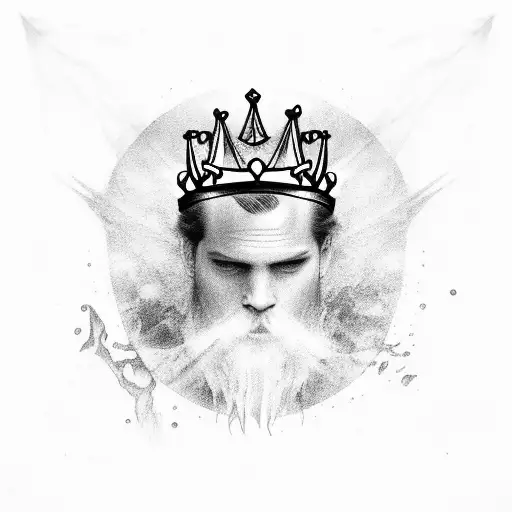 River With A Crown In The Water