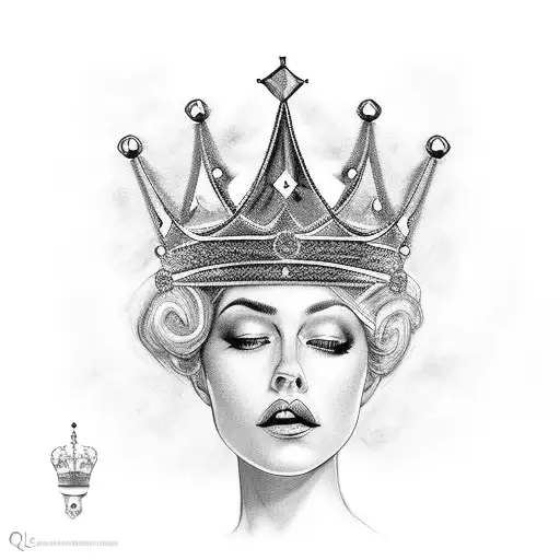 River With Queen With Crown