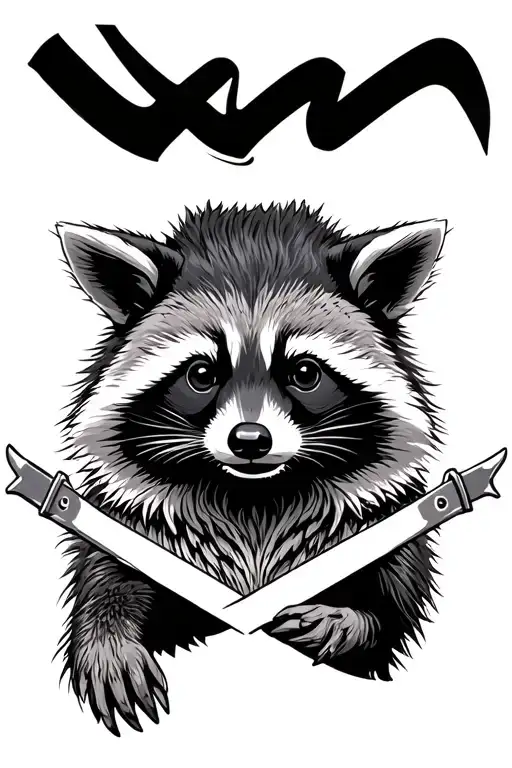 Western Military Racoon