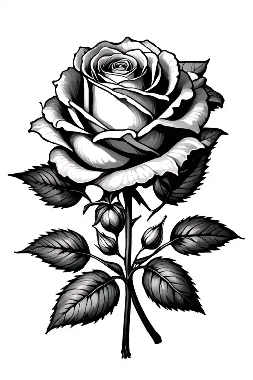 Rose Surrounded By Honey Sickles Flower Bouquet