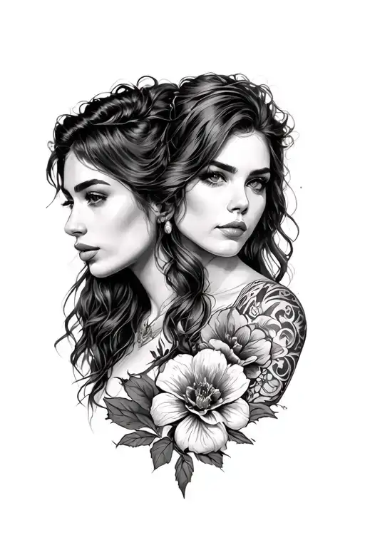 Bousson And Brittany In The Background