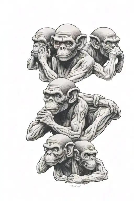 Hear No Evil Se No Evil Speak No Evil Speak No Evil