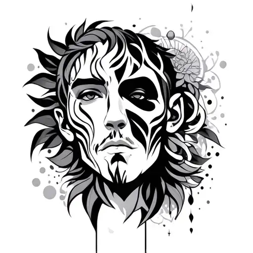 Hurt By Love For A Guy Small And Tribal Patterns