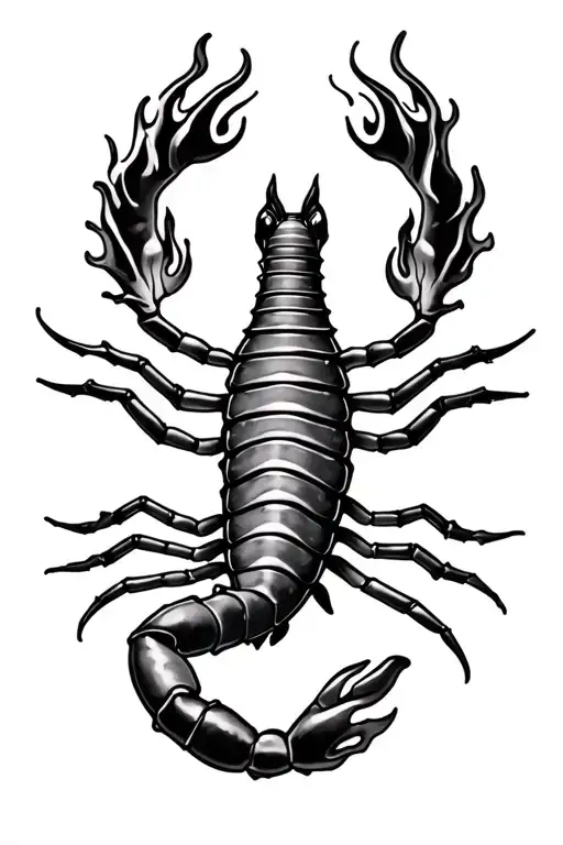 Lilly Collins Flame Scorpion