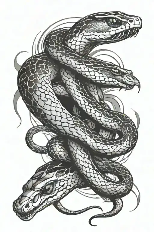 Snakes Formed Into Sports Car