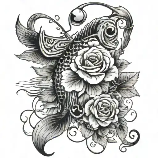 Fishing Music Flowers Growing