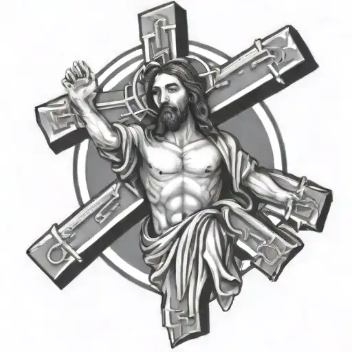 Jesus 3 Crosses Jesus Cross