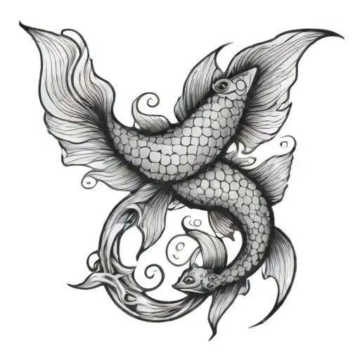 Pisces And Cancer Intertwined