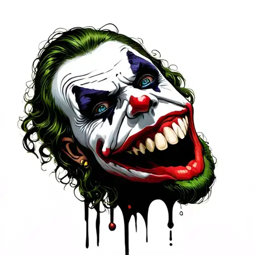 Bone Hand And Joker Mouth Why So Serious