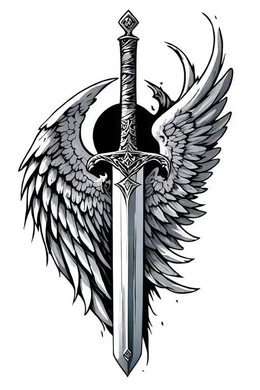 Ciber Sigilism Sword And Wings