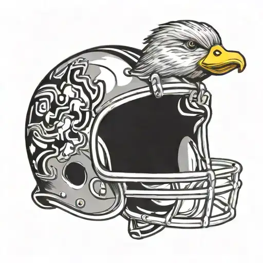 Rubber Ducky Football Helmet