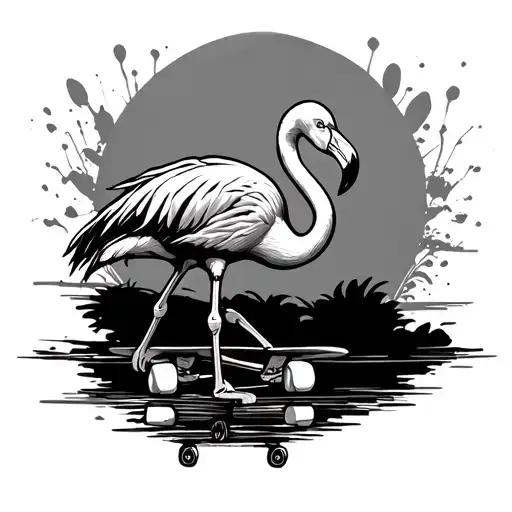 Flamingo Skateboarding