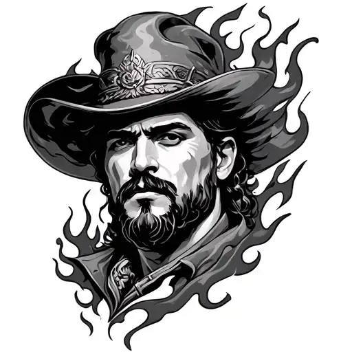 Guerrero Cook In Fire