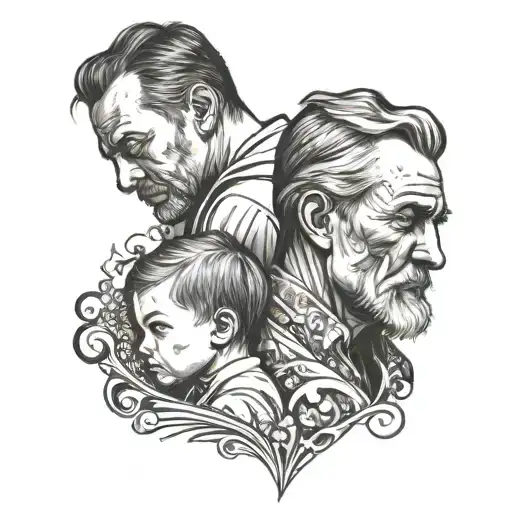 Father And His Child