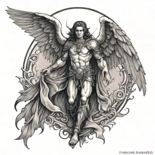 Arch Angel Micheal The Archangel Fire Rising
