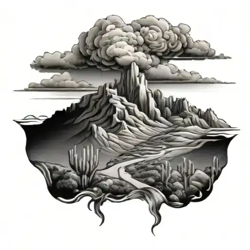 Mexican Mountain Landscape