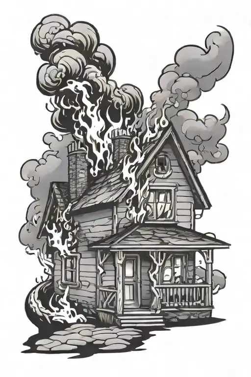 A Small House On Fire