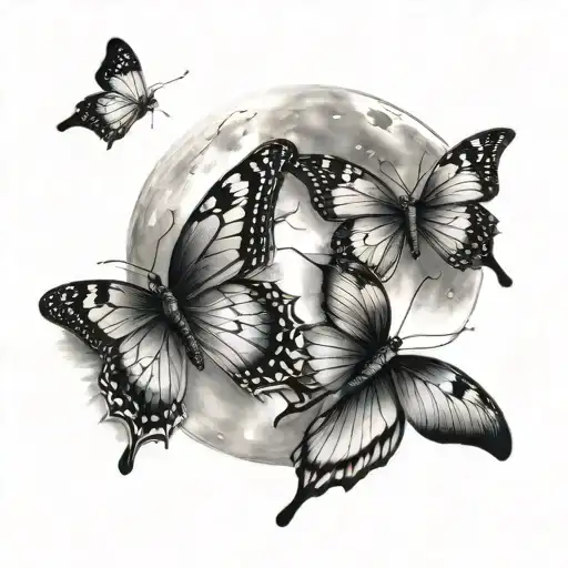 Butterflies And The Moon