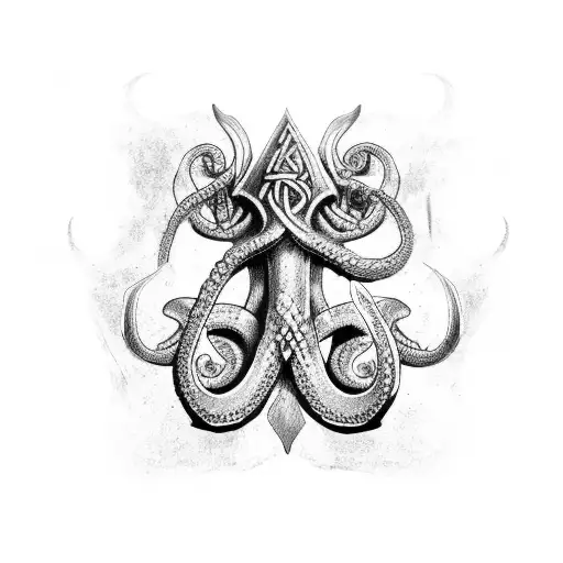 Viking Inspired Kraken