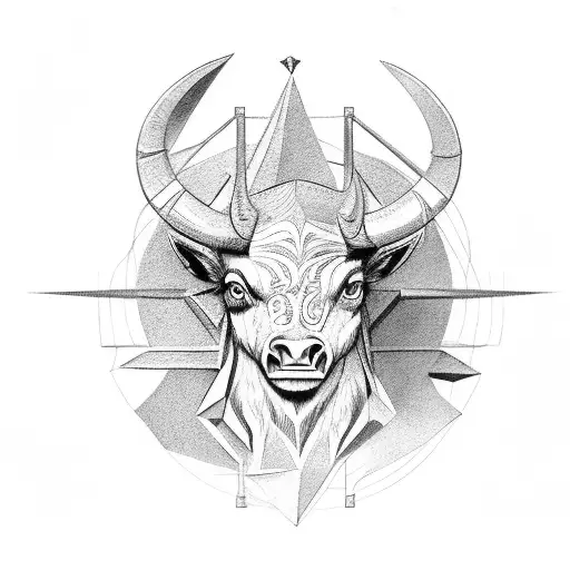 Minotaur Holding The Atlas