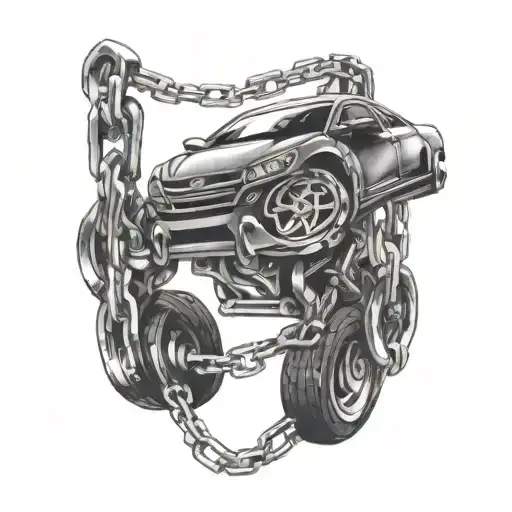 66 Made Out Of Car Chain