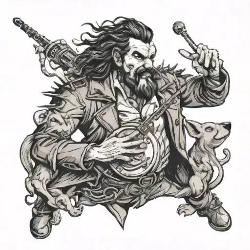 Lobo Conductor Leading A Group